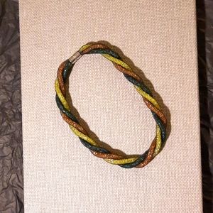 Braided necklace